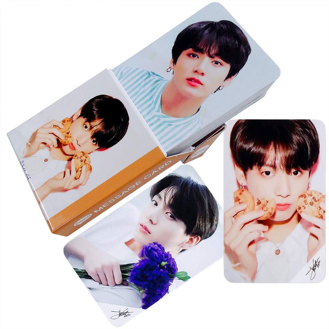 BTS Jungkook Photocard 30pcs Bangtan Boys Jung Kook PHOTO MESSAGE